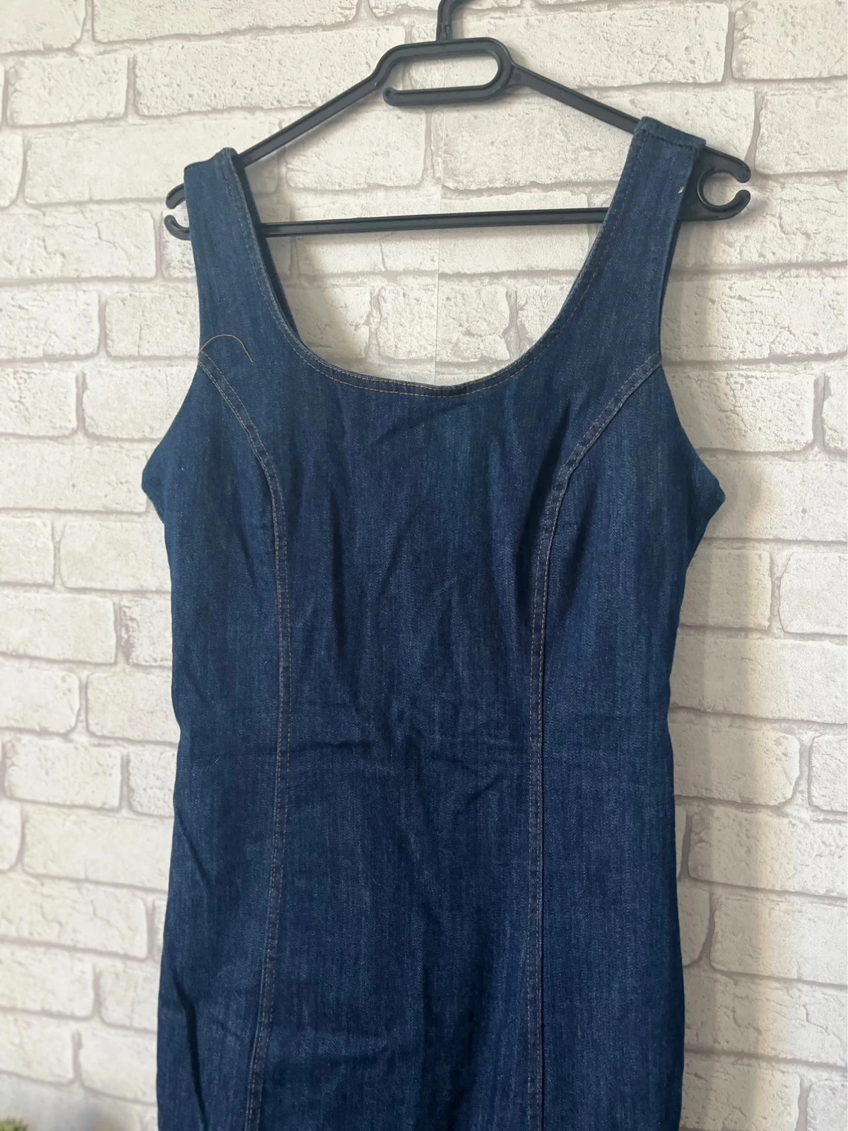 Women's denim dress – Size 40 – Good condition – photo 2